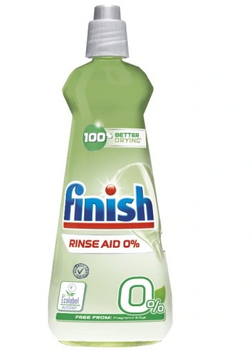 FINISH Klarspüler 0% Klarspüler für Geschirrspüler 400 ml