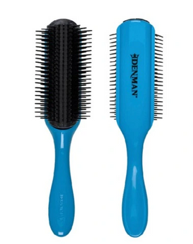 Spazzola per capelli Denman D4 Santorini Blue a 9 file