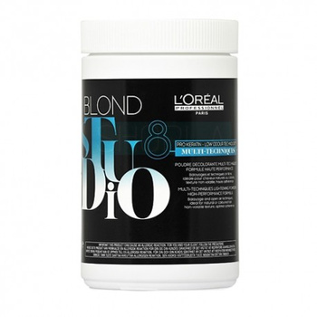 Loreal Blond Studio Multi-Techniques-8, Entfärbungspulver, 500 g