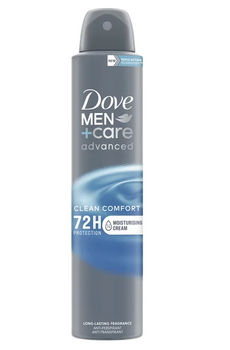 Dove Men Clean Comfort Antitranspirant Spray 200 ml