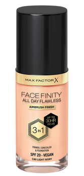 Max Factor Facefinity All Day Flawless Foundation 3-in-1 40 Light Ivory 30 ml