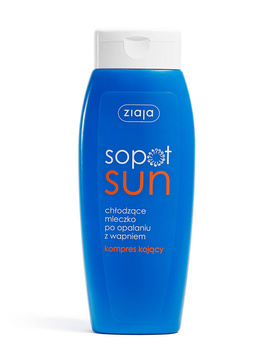 Ziaja Sopot Vegan Cooling After Sun Lotion mit Calcium Kühlende Kompresse 200ml