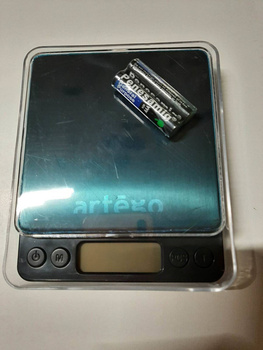 Artego Friseurwaage für Lacke schwarz