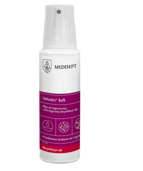 Medisept Velodes Soft hand disinfectant Spray bottle 250 ml