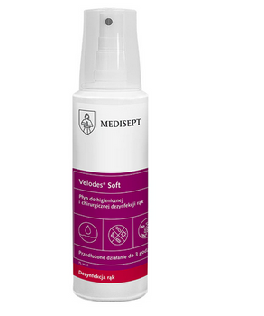 Medisept Velodes Soft Händedesinfektionsmittel Sprühflasche 250 ml