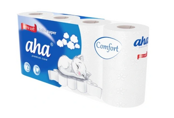 AHA toilet paper 8 rolls/3 layers