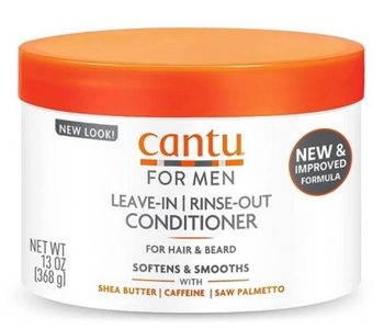 Cantu For Men Leave-In Rinse-Out Conditioner 368 g