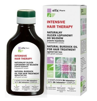 Elfa Pharm - Intensive Hair Therapy - Natural Burdock Oil for hair with Bh Intensive complex 100 ml
