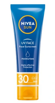 Nivea SUN Sunscreen UV filter SPF 30 face cream for sunbathing 50 ml