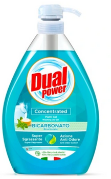 Dual Power Bicarbonato &amp; Soda Dishwashing Liquid 1 L