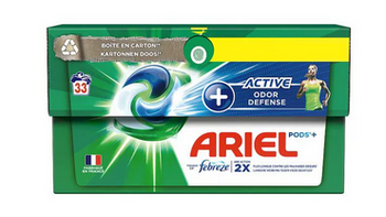 Ariel Active Odor Defense Washing Capsules Touch of Febreze 33 pcs