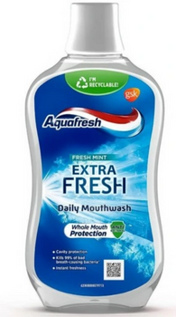 Aquafresh Fresh Mint Mouthwash 500 ml