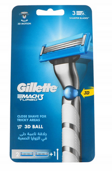 Gillette Mach3 Turbo Shaver + 2 refills