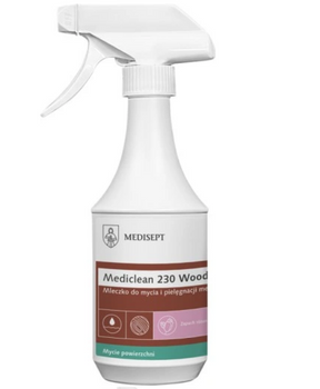 Mediclean 230 Wood Milk for cleaning and care of wooden surfaces 500 ml Medisept