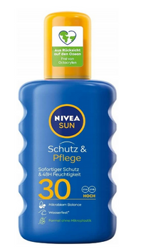 Nivea Sun Sunscreen Protection Care SPF 30 Spray Do Opalania 200 ml