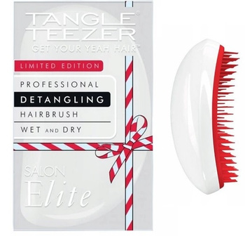 Tangle Teezer Elite Brush White and Red