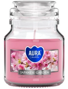 Bispol Lumânare parfumată în sticlă 120 g Grădină japoneză