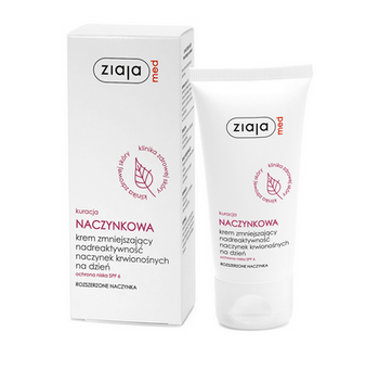 Ziaja Med Anti-wrinkle treatment Cream reducing capillary hyperactivity for day protection low SPF 6 50 ml