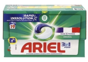 Ariel 3in1 Color Washing Capsule 19 buc