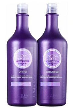 INOAR DUO Speed ​​Blond Shampoo 1000 ml + Conditioner 1000 ml