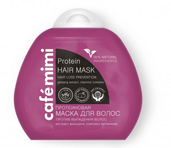 CafeMimi Maschera proteica contro la caduta dei capelli 100 ml
