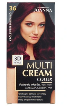 Joanna Multi Creme Farbe Haarfärbemittel Royal Burgundy 36