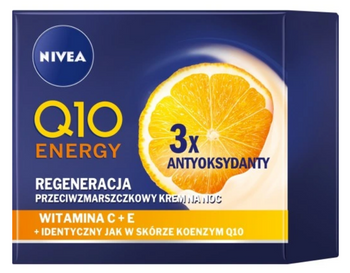 Nivea Q10 SPF15 Cremă de față 50 ml Cremă de noapte antirid