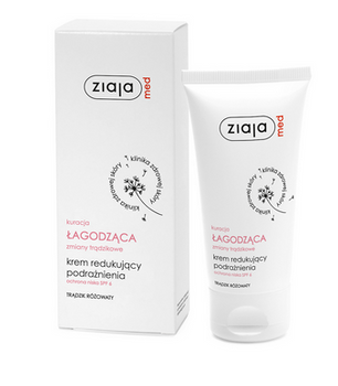 Ziaja Med Treatment soothing acne lesions Cream reducing irritation protection low SPF 6 50 ml