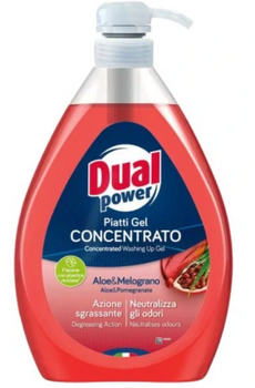 Dual Power Aloe &amp; Melograno Dishwashing Liquid 1 L