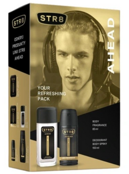 STR8 Ahead Geschenkset Deodorant 85 ml + Deodorant 150 ml