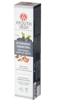 Miya Ayouthveda Ayurvedic Charcoal White Pasta do zębów 100 ml