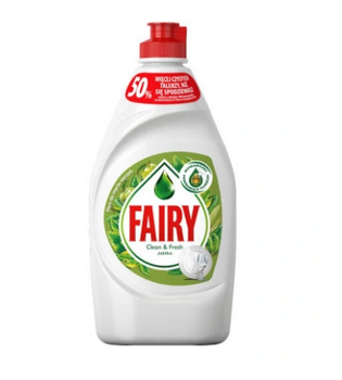 Fairy Clean&amp;Fresh Apple Dishwashing Liquid 450 ml