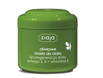 Ziaja Oliwkowe Masło do ciała liporegeneracja skóry Omega 3, 6 + Witamina E  200ml