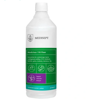 Medisept Mediclean 110 Bodenflüssigkeit zur Bodenreinigung Fruits of the Forest 1 L