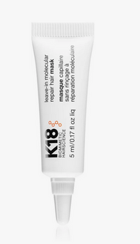 K18 Molecular Repair Leave-In Hair Mask 5 ml