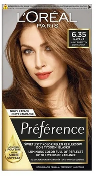 L'Oreal Paris Recital Hair dye Light Amber A3 6.35 Havane