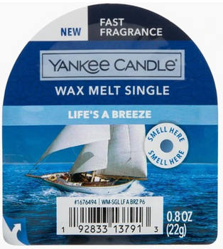 Yankee Candle Cera Classica Life's A Breeze 22g