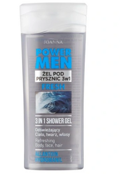 Joanna Power Men 3-in-1 FRESH Shower Gel Allantoin and Hydromanil 100 ml
