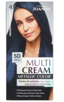 Joanna Multi Cream Color Metallic vopsea de păr rodie negru 42.5