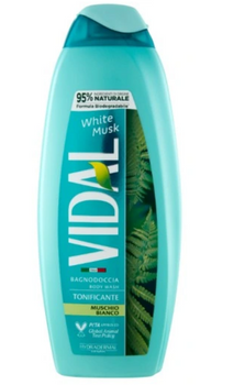 Gel de duș Vidal 600 ml Muschio Bianco