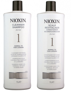 NIOXIN 1 Duo Set 2x1000ml Shampoo + Conditioner