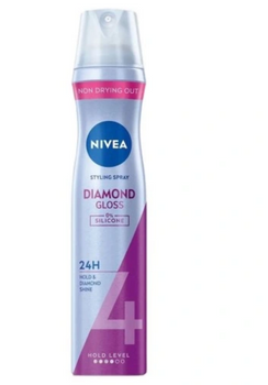 Nivea 4 Diamond Gloss Hairspray for lackluster hair 250 ml