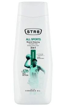 STR8 Gel de duș pentru toate sporturile 400 ml