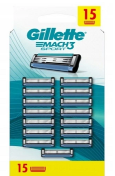 Gillette Mach3 SPORT cartușe de ras 15 buc