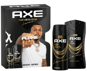Axe Flaxe Limited Edition Set cadou pentru bărbați Gel de duș 250 ml + Deodorant spray 150 ml