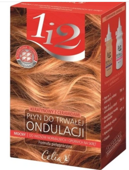 Celia Płyn do Trwałej Ondulacji Keratynowy z Ceramidami Mocny 160 ml