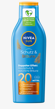 NIVEA SUN Moisturizing Sun Lotion SPF 20 200 ml