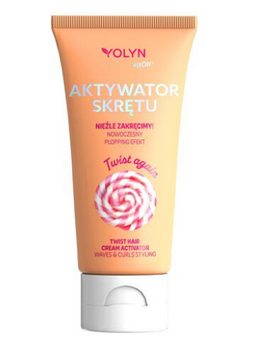 Yolyn Wow Twist activator in cream styling waves and curls 200 ml