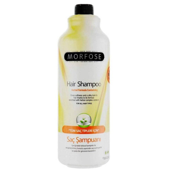 Morfose Herbal Shampoo detergente per capelli senza sale 1000ml