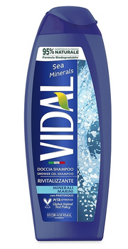 Vidal Shower Gel and Shampoo 2-in-1 Sea Minerals 250 ml